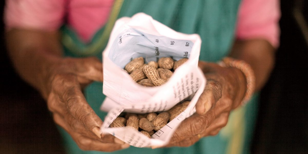 A Peanut Seller Gets a Helping Hand